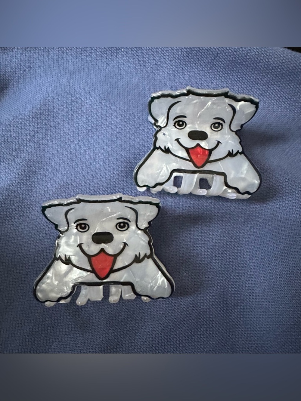 Acrylic Dog Hair Clip